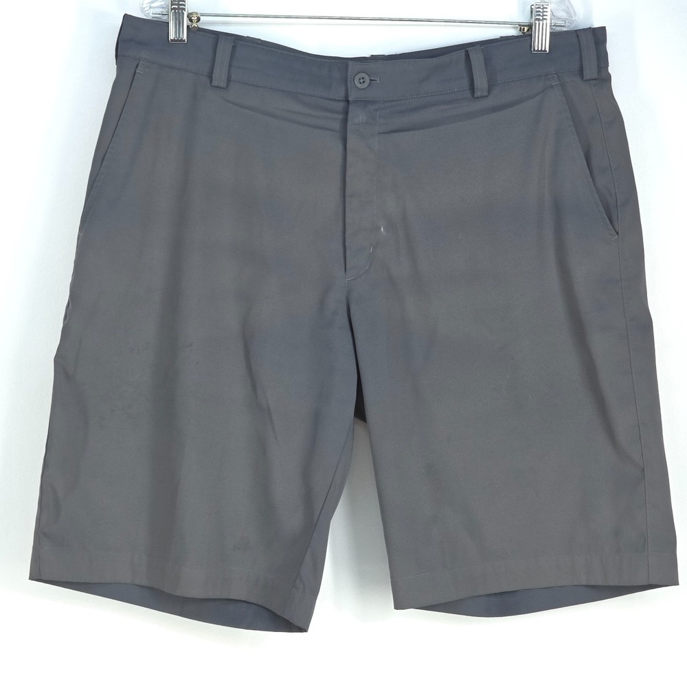 Nike Golf Tour Performance Dri-FIT Shorts Men's 36 Sleet Grey Flat Front Stretch